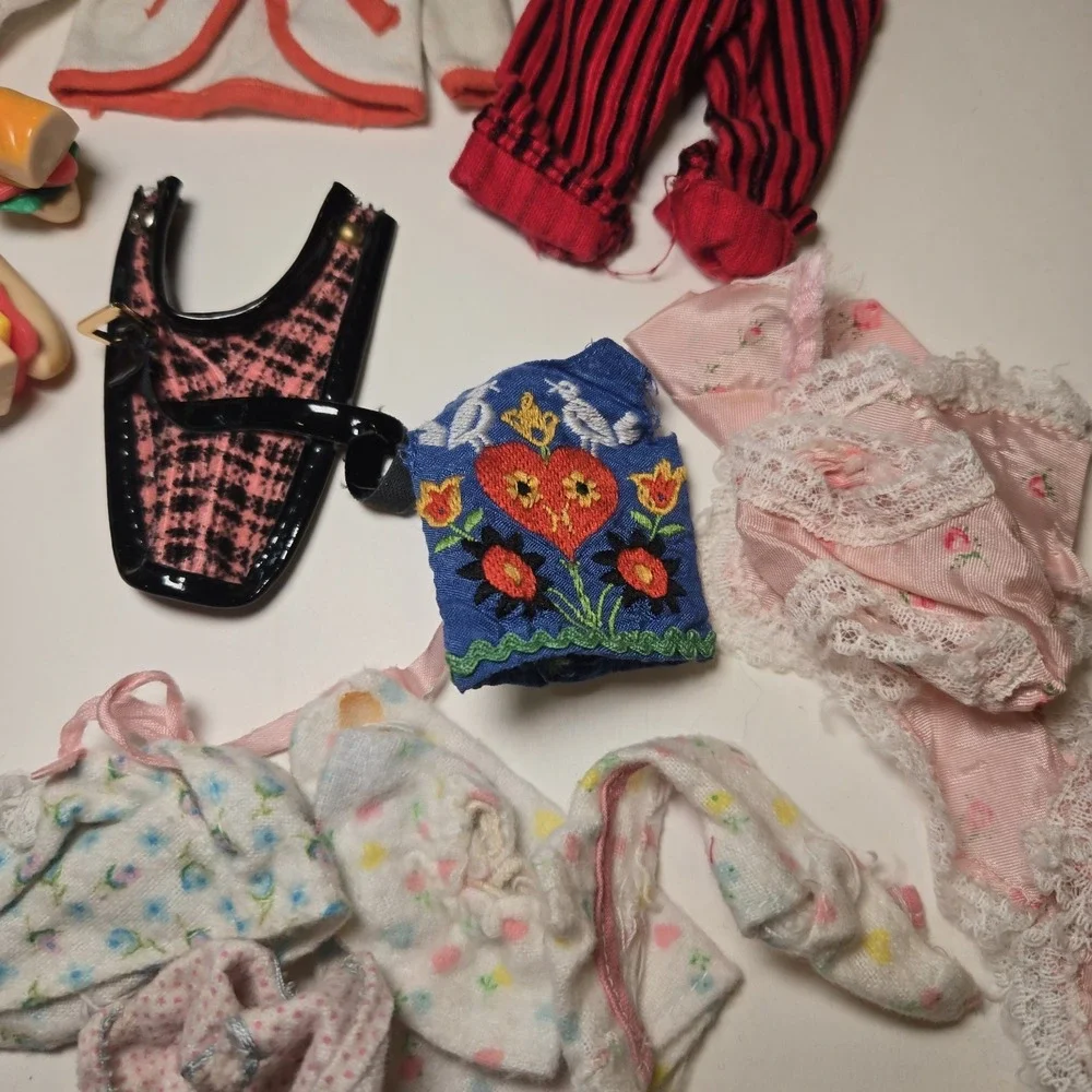 Vintage 1960s Barbie Ken Skipper Doll‎ Clothing Lot 26 Mixed Pieces HTF Rare!!